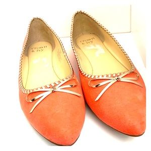 Crown & Ivy Flats Us Size 8 used 2 times only